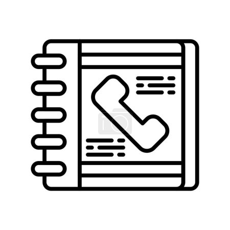 Illustration for Phonebook Creative Icons Design - Royalty Free Image
