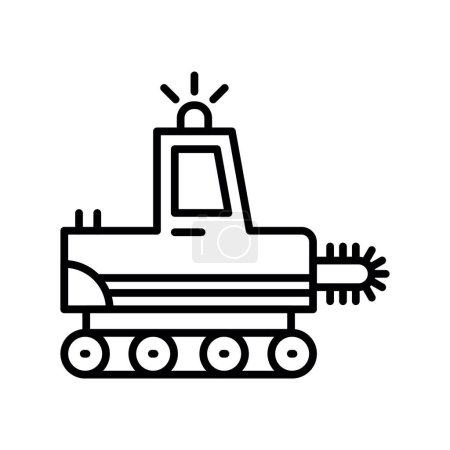 Illustration for Trencher Creative Icons Design - Royalty Free Image