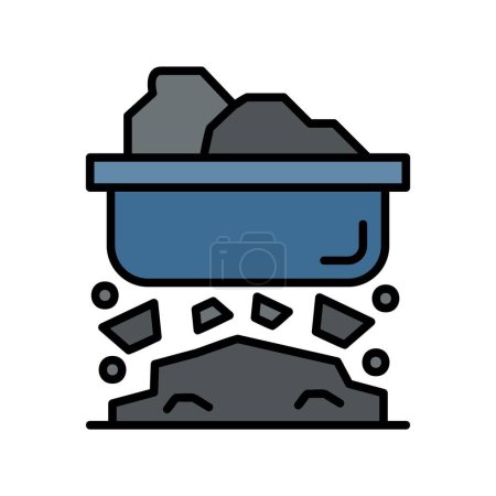 Illustration for Panning Creative Icons Design - Royalty Free Image