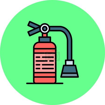 Photo for Fire Extinguisher Creative Icons Desig - Royalty Free Image