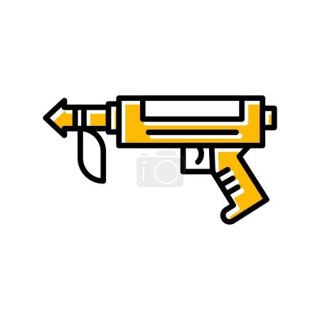 Illustration for Speargun Creative Icons Desig - Royalty Free Image