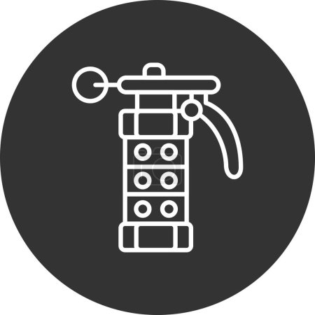 Illustration for Flashbang Creative Icons Desig - Royalty Free Image