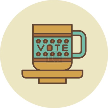 Illustration for Cup Creative Icons Desig - Royalty Free Image