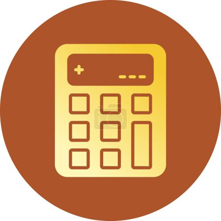 Illustration for Calculator Creative Icons Desig - Royalty Free Image