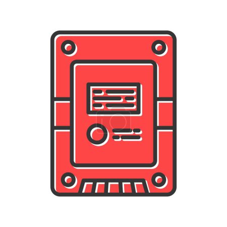 Illustration for Solid State Drive Creative Icons Desig - Royalty Free Image