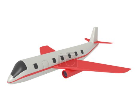 Photo for Rendering 3d of Plane air Transport - Royalty Free Image