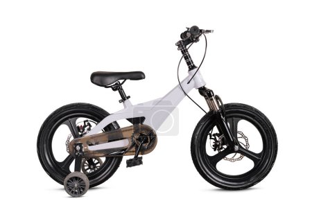 Sleek foldable bike with a unique design, positioned against a white backdrop, ideal for urban commuting