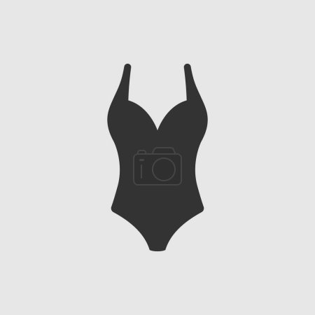 Foto de Vector simple traje de baño aislado icono - Imagen libre de derechos