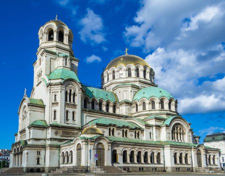 Photo for St. Alexander Nevsky Cathedral in Sofia, Bulgaria. - Royalty Free Image