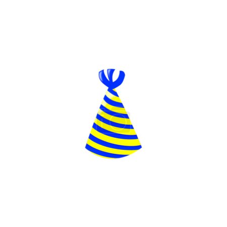 Téléchargez les illustrations : Illustration vectorielle du symbole de fête et d'anniversaire. ensemble de signe stock coloré et amusant pour le web. - en licence libre de droit