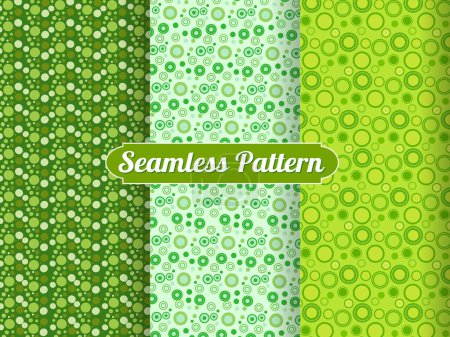 Photo for Seamless floral pattern's set of collection ornaments. hand drawn abstract botanic leaves background. Endless textile texture used for printing retro fabric pattern design. - Royalty Free Image