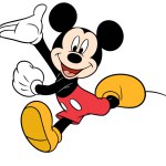 Mickey mouse cartoon character