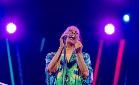 Photo for Patti Austin Singing in the Java Jazz Festival 2023 in Jakarta, Indonesia - Royalty Free Image