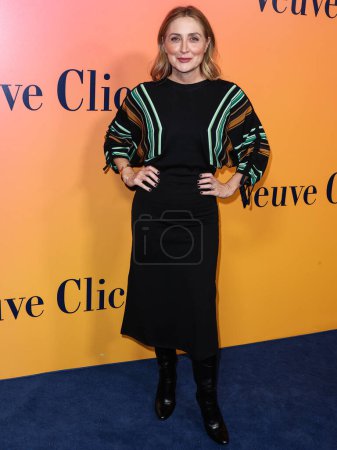 Photo for American actress Sasha Alexander arrives at the Veuve Clicquot 250th Anniversary Solaire Culture Exhibition Opening held at 468 North Rodeo Drive on October 25, 2022 in Beverly Hills, Los Angeles, California, United States. - Royalty Free Image