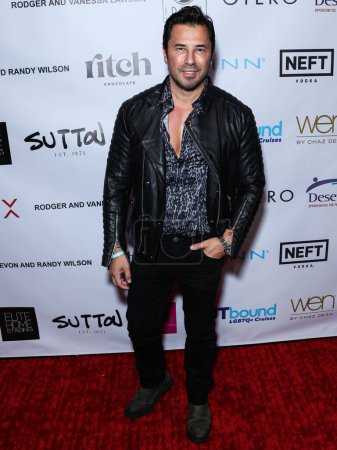 Photo for Entertainment reporter, television and radio host George Satsidis arrives at Boo2Bullying's 4th Annual BOO BALL Halloween Fundraising Gala held at the SLS Hotel Beverly Hills on October 28, 2022 in Beverly Hills, Los Angeles, California - Royalty Free Image