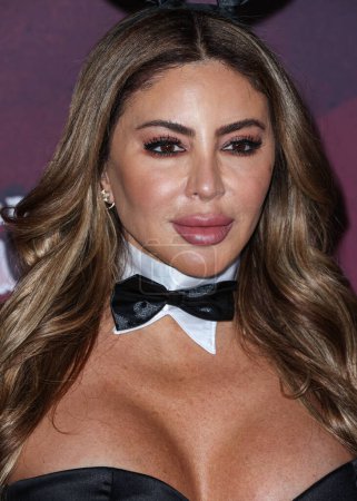 Photo for American reality television personality, socialite and businesswoman Larsa Pippen arrives at Darren Dzienciol's CARN*EVIL Halloween Party hosted by Alessandra Ambrosio held at a Private Residence on October 29, 2022 in Bel Air, Los Angeles - Royalty Free Image