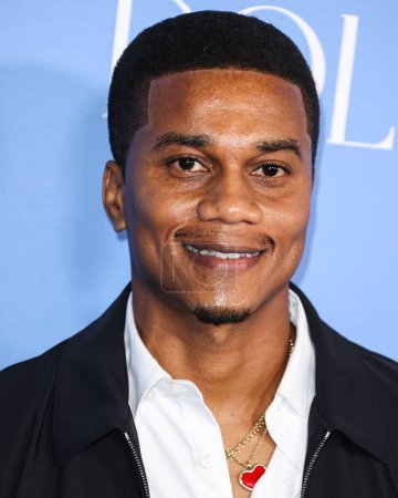 Photo for American actor Cory Hardrict arrives at the Los Angeles Premiere Of Amazon Prime Video's 'My Policeman' held at the Regency Bruin Theatre on November 1, 2022 in Westwood, Los Angeles, California, United States. - Royalty Free Image