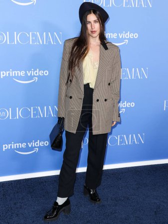 Photo for American actress Scout LaRue Willis arrives at the Los Angeles Premiere Of Amazon Prime Video's 'My Policeman' held at the Regency Bruin Theatre on November 1, 2022 in Westwood, Los Angeles, California, United States. - Royalty Free Image