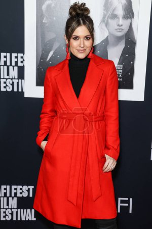 Photo for American journalist Cassie DiLaura at the 2022 AFI Fest, Opening Night World Premiere Of Apple Original Films' 'Selena Gomez My Mind And Me' held at the TCL Chinese Theatre IMAX on November 2, 2022 in Hollywood, Los Angeles, California, United States - Royalty Free Image