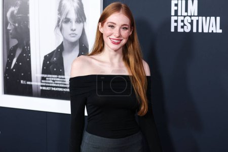 Photo for Actress Madeline Ford arrives at the 2022 AFI Fest - Opening Night World Premiere Of Apple Original Films' 'Selena Gomez: My Mind And Me' held at the TCL Chinese Theatre IMAX on November 2, 2022 in Hollywood, Los Angeles, California, United States - Royalty Free Image