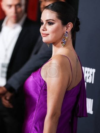 Foto de Selena Gomez llega al AFI Fest 2022 - Estreno mundial de la noche inaugural de 'Selena Gomez: My Mind And Me' de Apple Original Films celebrado en el TCL Chinese Theatre IMAX el 2 de noviembre de 2022 en Hollywood, Los Ángeles, California, Estados Unidos - Imagen libre de derechos
