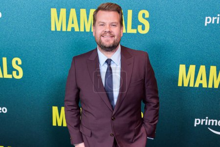 Photo for English comedian, actor, singer and television host James Corden arrives at the Los Angeles Premiere Of Amazon Prime Video's 'Mammals' Season 1 held at The West Hollywood EDITION Hotel on November 2, 2022 in West Hollywood, Los Angeles, USA - Royalty Free Image