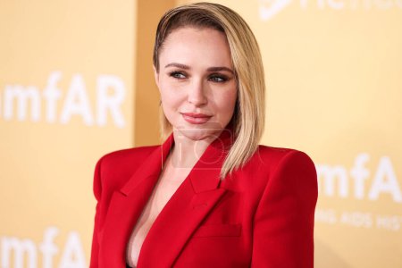 Photo for Hayden Panettiere arrives at the 2022 amfAR Gala Los Angeles held at the Pacific Design Center on November 3, 2022 in West Hollywood, Los Angeles, California, United States. - Royalty Free Image