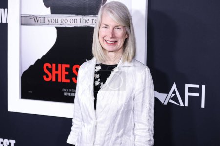 Foto de Rebecca Corbett llega al AFI Fest 2022 - Proyección especial de 'She Said' de Universal Pictures celebrada en el TCL Chinese Theatre IMAX el 4 de noviembre de 2022 en Hollywood, Los Ángeles, California, Estados Unidos. - Imagen libre de derechos