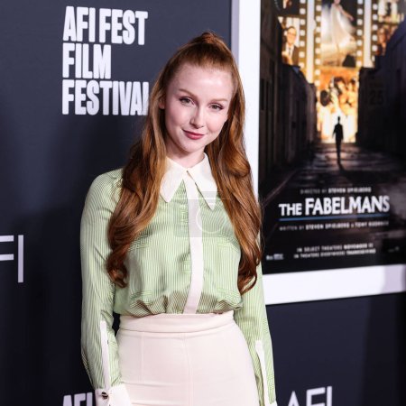 Photo for Chandler Lovelle arrives at the 2022 AFI Fest - Closing Night Special Screening Of Universal Pictures' 'The Fabelmans' held at the TCL Chinese Theatre IMAX on November 6, 2022 in Hollywood, Los Angeles, California, United States. - Royalty Free Image