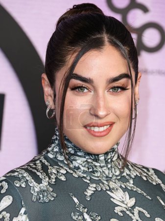 Photo for Lauren Jauregui arrives at the 2022 American Music Awards (50th Annual American Music Awards) held at Microsoft Theater at L.A. Live on November 20, 2022 in Los Angeles, California, United States. - Royalty Free Image