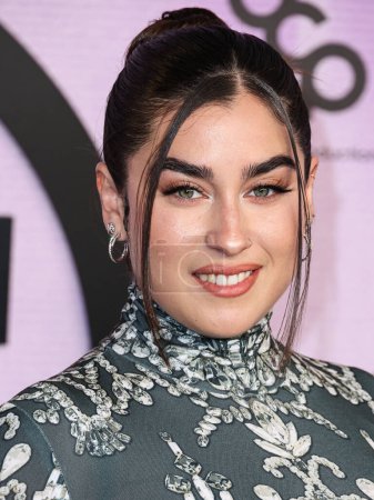 Photo for Lauren Jauregui arrives at the 2022 American Music Awards (50th Annual American Music Awards) held at Microsoft Theater at L.A. Live on November 20, 2022 in Los Angeles, California, United States. - Royalty Free Image