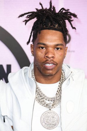 Photo for Lil Baby (Dominique Armani Jones) arrives at the 2022 American Music Awards (50th Annual American Music Awards) held at Microsoft Theater at L.A. Live on November 20, 2022 in Los Angeles, California, United States. - Royalty Free Image