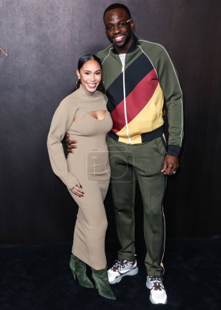 Photo for Hazel Renee and Draymond Green arrive at the Los Angeles Premiere Of Apple Original Films' 'Emancipation' held at Regency Village Theatre on November 30, 2022 in Westwood, Los Angeles, California, United States. - Royalty Free Image