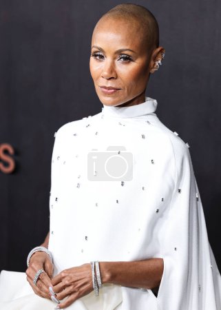 Photo for American actress Jada Pinkett Smith arrives at the Los Angeles Premiere Of Apple Original Films' 'Emancipation' held at Regency Village Theatre on November 30, 2022 in Westwood, Los Angeles, California, United States. - Royalty Free Image