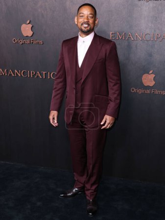 Photo for American actor Will Smith arrives at the Los Angeles Premiere Of Apple Original Films' 'Emancipation' held at Regency Village Theatre on November 30, 2022 in Westwood, Los Angeles, California, United States. - Royalty Free Image