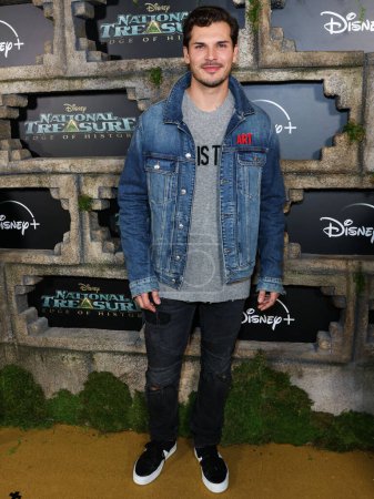 Photo for Gleb Savchenko arrives at the Disney+ Original Series 'National Treasure: Edge Of History' Season 1 Red Carpet Event held at the El Capitan Theatre on December 5, 2022 in Hollywood, Los Angeles, California, United States - Royalty Free Image