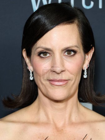 Photo for American actress Annabeth Gish arrives at the Los Angeles Premiere Of AMC Networks' 'Anne Rice's Mayfair Witches' held at the Harmony Gold Theater on December 7, 2022 in Hollywood, Los Angeles, California, United States. - Royalty Free Image