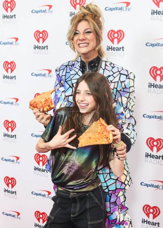 Photo for American singer-songwriter Jax and Chelsea Lascher arrive at the 2022 iHeartRadio Z100 New York Jingle Ball held at Madison Square Garden on December 9, 2022 in Manhattan, New York City, New York, United States. - Royalty Free Image