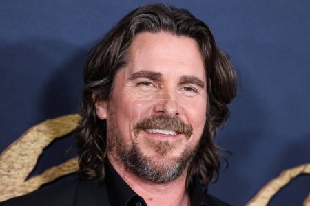 Photo for English actor Christian Bale arrives at the Los Angeles Premiere Of Netflix's 'The Pale Blue Eye' held at the Directors Guild of America Theater Complex on December 14, 2022 in Los Angeles, California, United States - Royalty Free Image