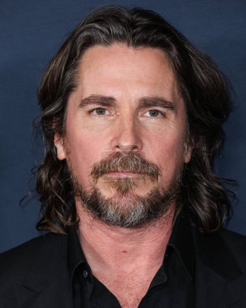Téléchargez les photos : L'acteur anglais Christian Bale arrive à la première de "The Pale Blue Eye" de Netflix à Los Angeles le 14 décembre 2022 à Los Angeles, Californie, États-Unis - en image libre de droit