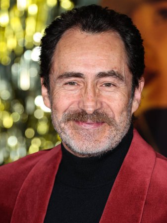 Photo for Mexican actor Demian Bichir arrives at the Global Premiere Screening Of Paramount Pictures 'Babylon' held at the Academy Museum of Motion Pictures on December 15, 2022 in Los Angeles, California, United States. - Royalty Free Image