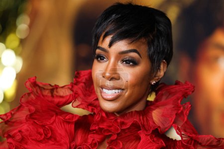 Photo for American singer, actress and television personality Kelly Rowland arrives at the Global Premiere Screening Of Paramount Pictures 'Babylon' held at the Academy Museum of Motion Pictures on December 15, 2022 in Los Angeles, California, United States. - Royalty Free Image