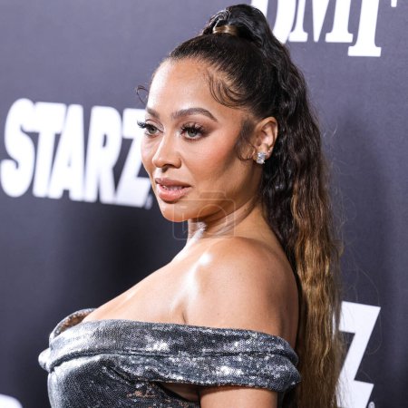 Photo for American television personality and actress La La Anthony (Alani Nicole Anthony) arrives at the Los Angeles Premiere Of STARZ' 'BMF' (Black Mafia Family) Season 2 held at the TCL Chinese Theatre IMAX on January 5, 2023 in Hollywood, Los Angeles, USA. - Royalty Free Image
