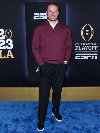 Foto de Greg McElroy arrives at ESPN And CFP's Allstate Party At The Playoff Event 2023 held at The Majestic Downtown on January 7, 2023 in Los Angeles, California, United States. - Imagen libre de derechos