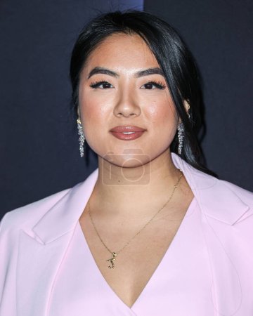Foto de Janette Ok arrives at ESPN And CFP's Allstate Party At The Playoff Event 2023 held at The Majestic Downtown on January 7, 2023 in Los Angeles, California, United States. - Imagen libre de derechos