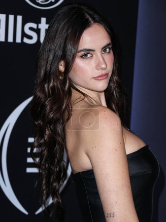 Foto de Natalie Joy arrives at ESPN And CFP's Allstate Party At The Playoff Event 2023 held at The Majestic Downtown on January 7, 2023 in Los Angeles, California, United States. - Imagen libre de derechos