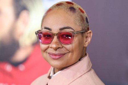 Photo for American actress, singer and songwriter Raven-Symone arrives at the Los Angeles Premiere Of Netflix's 'You People' held at the Regency Village Theatre on January 17, 2023 in Westwood, Los Angeles, California, United States. - Royalty Free Image
