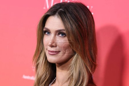 Photo for Australian singer-songwriter Delta Goodrem arrives at the GDay USA Arts Gala 2023 held at the Skirball Cultural Center on January 28, 2023 in Los Angeles, California, United States. - Royalty Free Image