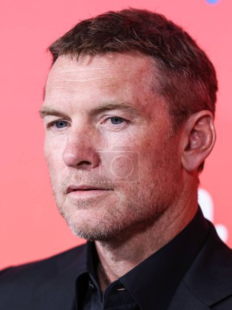 Photo for Australian actor Sam Worthington arrives at the G'Day USA Arts Gala 2023 held at the Skirball Cultural Center on January 28, 2023 in Los Angeles, California, United States. - Royalty Free Image