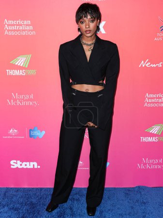 Photo for Sophie Wilde arrives at the G'Day USA Arts Gala 2023 held at the Skirball Cultural Center on January 28, 2023 in Los Angeles, California, United States. - Royalty Free Image